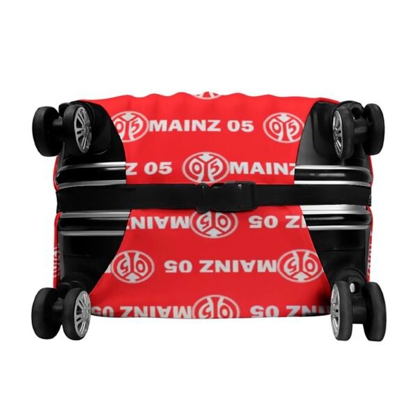 Mainz 05 Gepäckschutz Elastisches Design Staubdicht Und Anti-Kratz-Gepäckhülle