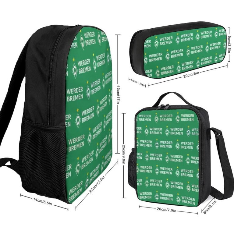 Werder Bremen Student Schulranzen Lunchbag Stifttasche Kombination