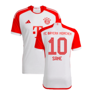 Bayern München Leroy Sané 10 Home Trikot 2023-2024