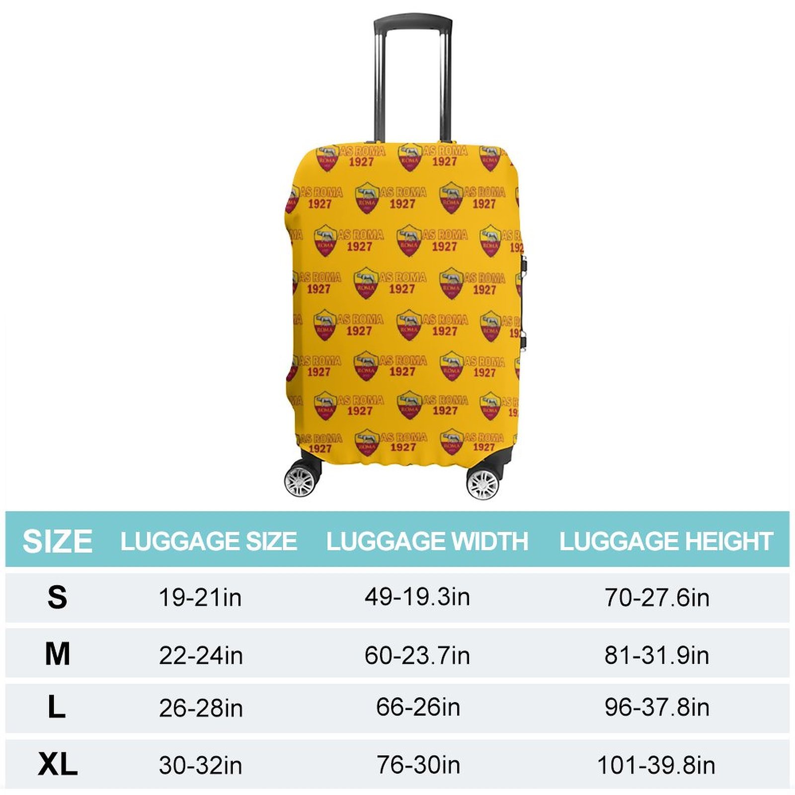 AS Rom Gepäckschutz Elastisches Design Staubdicht Und Anti-Kratz-Gepäckhülle AS Rom Gepäckschutz Elastisches Design Staubdicht Und Anti-Kratz-Gepäckhülle