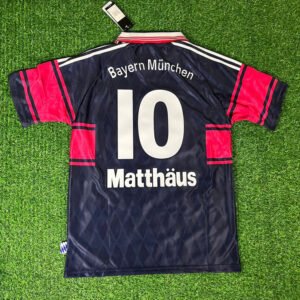 FC Bayern München Lothar Matthäus 10 Retro Trikot Home 1997-1999