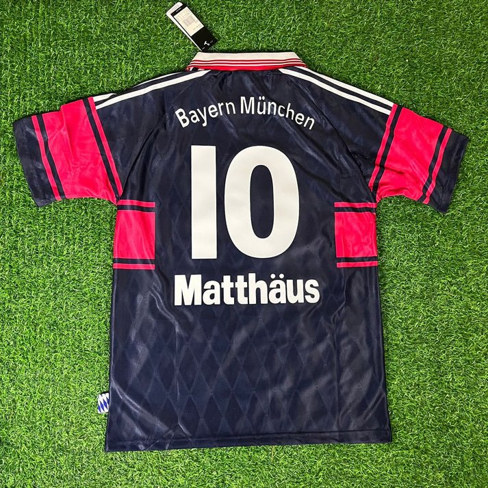 FC Bayern München Lothar Matthäus 10 Retro Trikot Home 1997-1999
