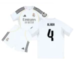Real Madrid David Alaba 4 Heimtrikot Kinder 2025-2026