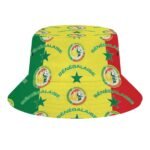 Senegal Karomuster Sommer Sonnenhut Reversible Bucket Hat