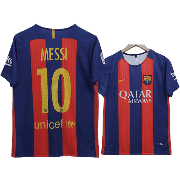 FC Barcelona Lionel Messi 10 Home Retro Trikot 2016-2017