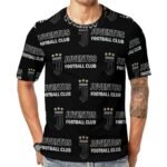 Juventus FC Unisex 3D Vollständig Druck Kurzarm T-Shirts Beiläufige Tee Tops
