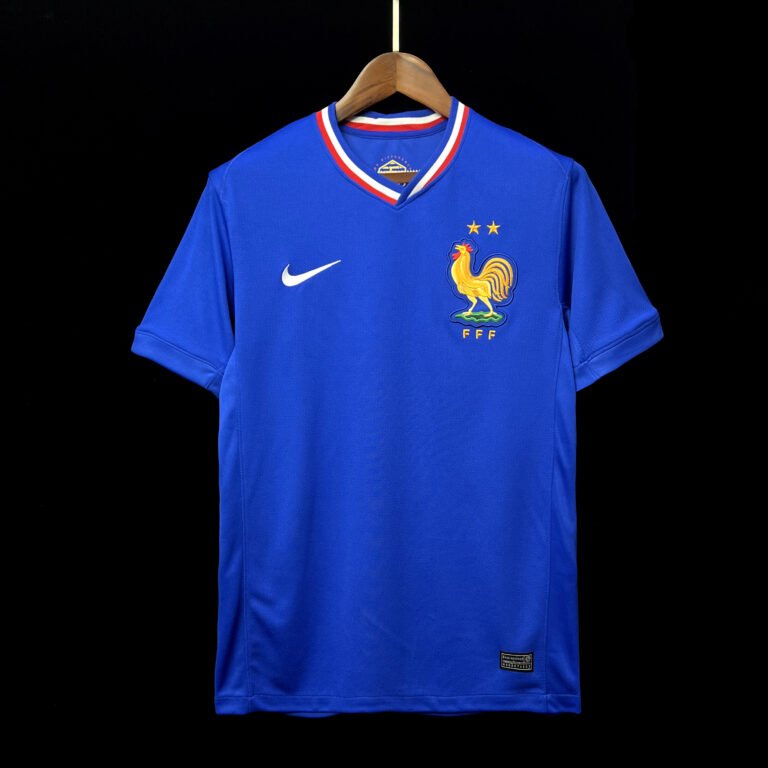 Frankreich Kylian Mbappé 10 Home Trikot EM 2024