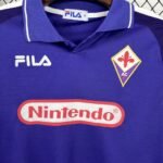 Florenz Retro Langarm Home Trikot 1998-1999 - Lila