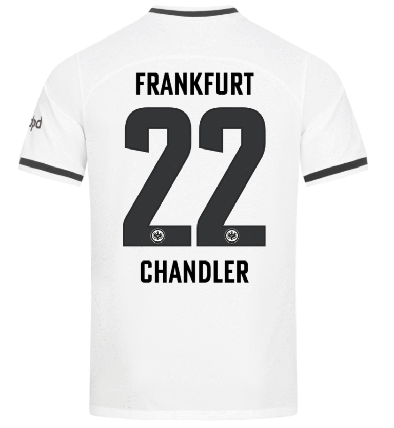 Eintracht Frankfurt Timothy Chandler 22 Trikot Heim 2022-2023