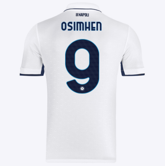 SSC Neapel Victor Osimhen 9 Away Trikot 2024-2025