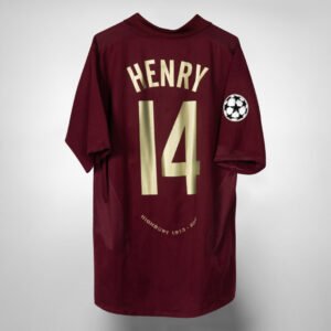 Arsenal Thierry Henry 14 Retro Home Trikot 2005-2006