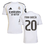Real Madrid Fran García 20 Home Trikot 2025-2026