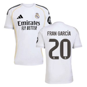 Real Madrid Fran García 20 Home Trikot 2025-2026