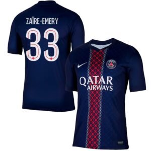 Paris Saint-Germain Warren Zaïre-Emery 33 Home Trikot 2025-2026