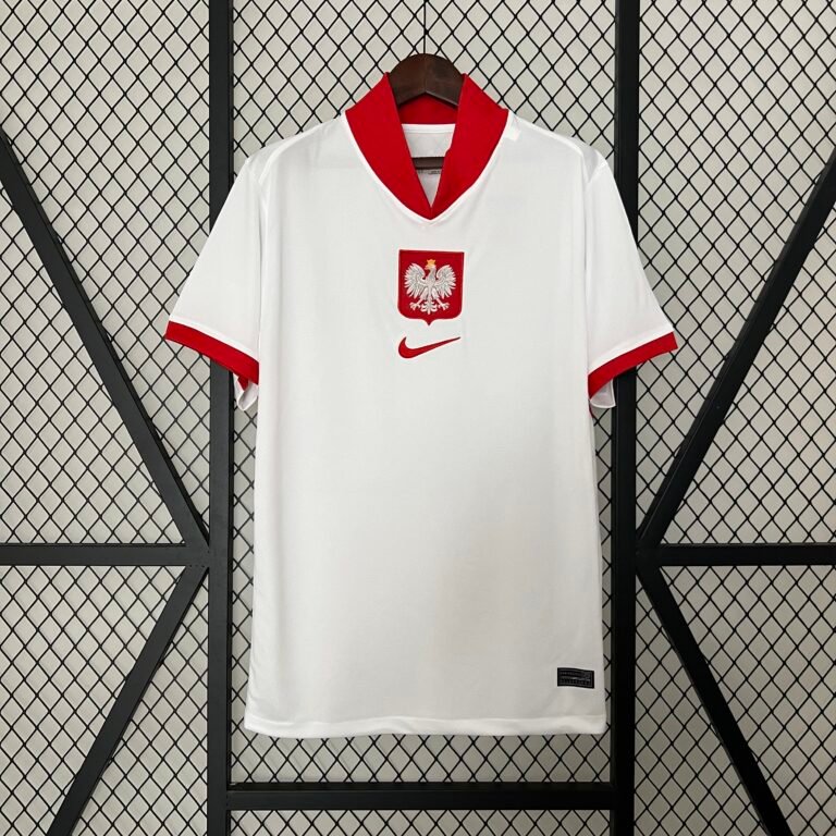 Polen Robert Lewandowski 9 Home Trikot EM 2024