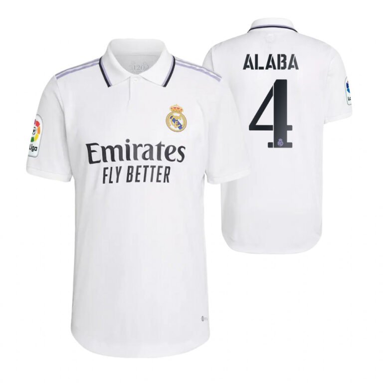 Real Madrid David Alaba 4 Home Trikot 2022-2023