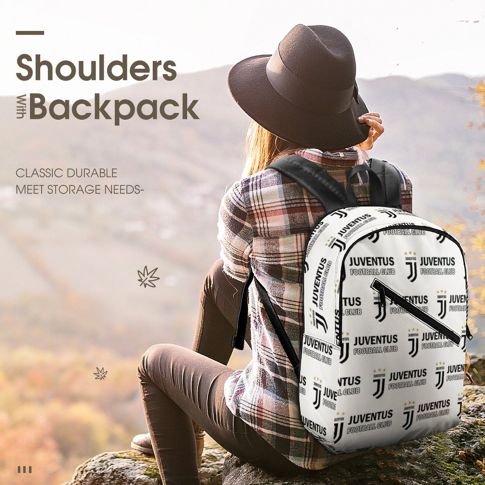 Juventus FC Unisex Backpack Rucksack Outdoor Wanderrucksack Juventus FC Unisex Backpack Rucksack Outdoor Wanderrucksack