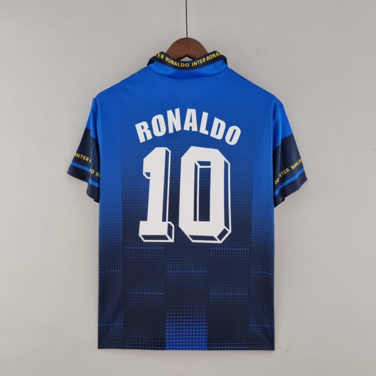 Inter Mailand Ronaldo 10 Retro Trikot 1997-1998