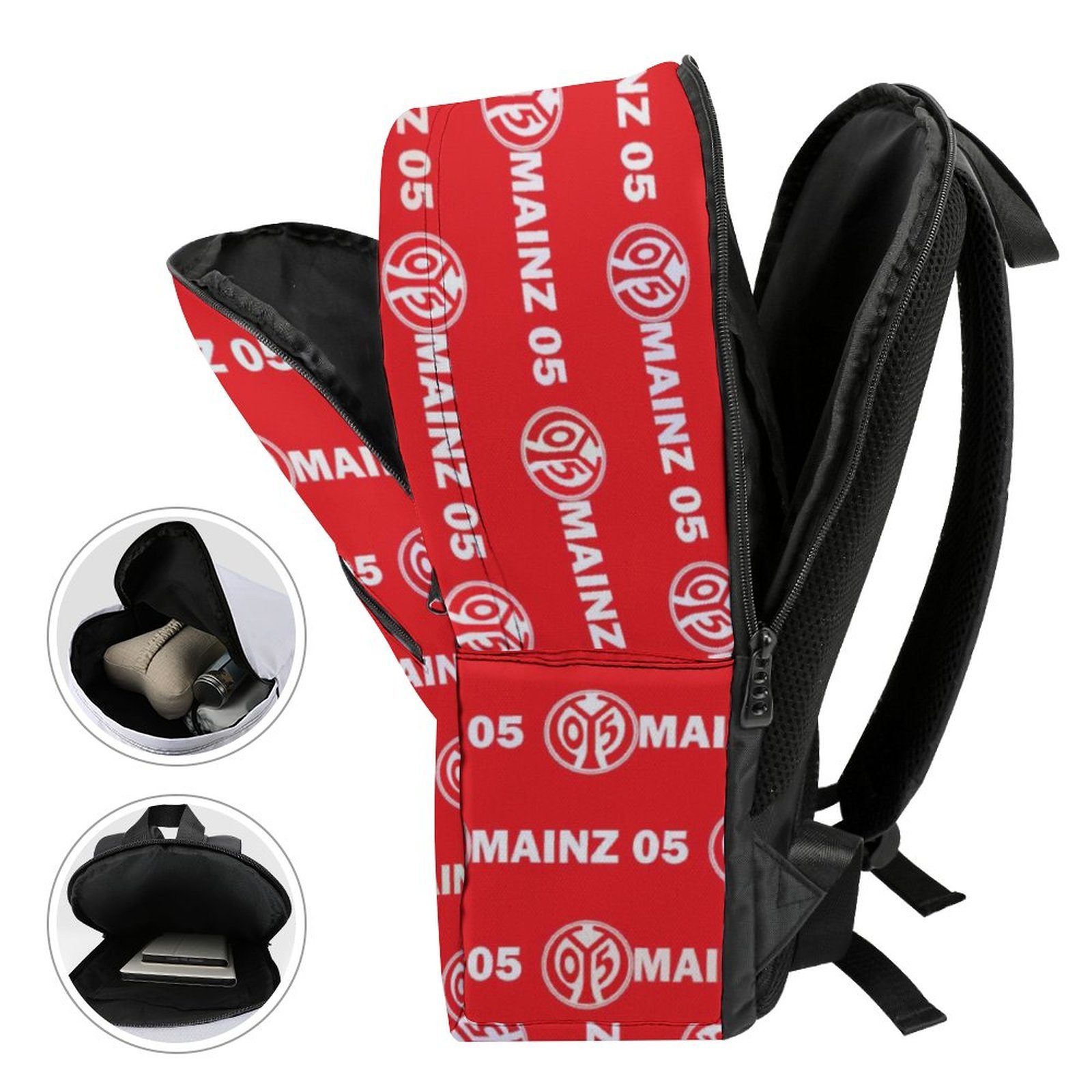 Mainz 05 Unisex Backpack Rucksack Outdoor Wanderrucksack Mainz 05 Unisex Backpack Rucksack Outdoor Wanderrucksack