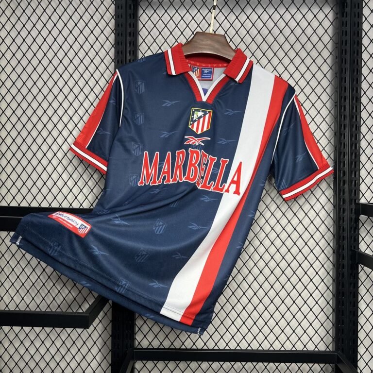 Atletico Madrid Retro Away Trikot 1998-1999