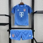 Bayern München Torwart Trikot Kinder 2025-2026 - Blau