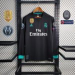 Real Madrid Retro Langarm Away UCL Trikot 2017-2018