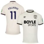 West Ham United Niclas Füllkrug 11 Away Trikot 2025-2026