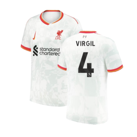 FC Liverpool Virgil van Dijk 4 Third Trikot 2024-2025