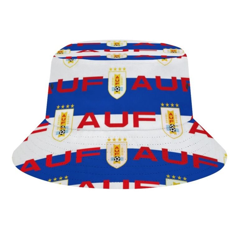 Uruguay Karomuster Sommer Sonnenhut Reversible Bucket Hat