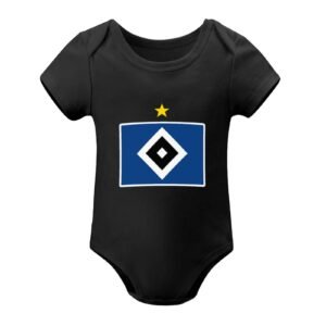 Hamburger SV Baby Bodysuit Strampler Schlafanzug Mit Kurzen Ärmeln