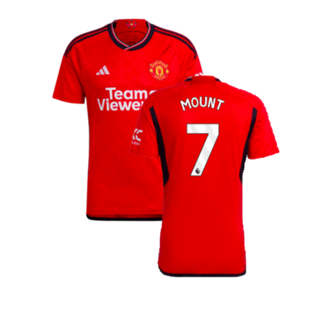 Manchester United Mason Mount 7 Home Trikot 2023-2024