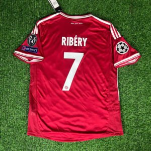 FC Bayern München Frank Ribery 7 Retro UCL Home Trikot 2013-2014