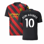 Manchester City Sergio Aguero 10 Away Trikot 2022-2023