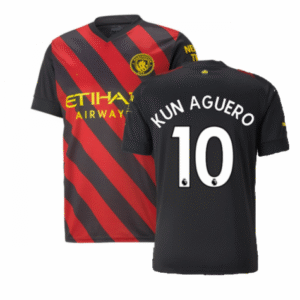 Manchester City Sergio Aguero 10 Away Trikot 2022-2023