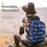 Olympique Lyonnais Unisex Backpack Rucksack Outdoor Wanderrucksack