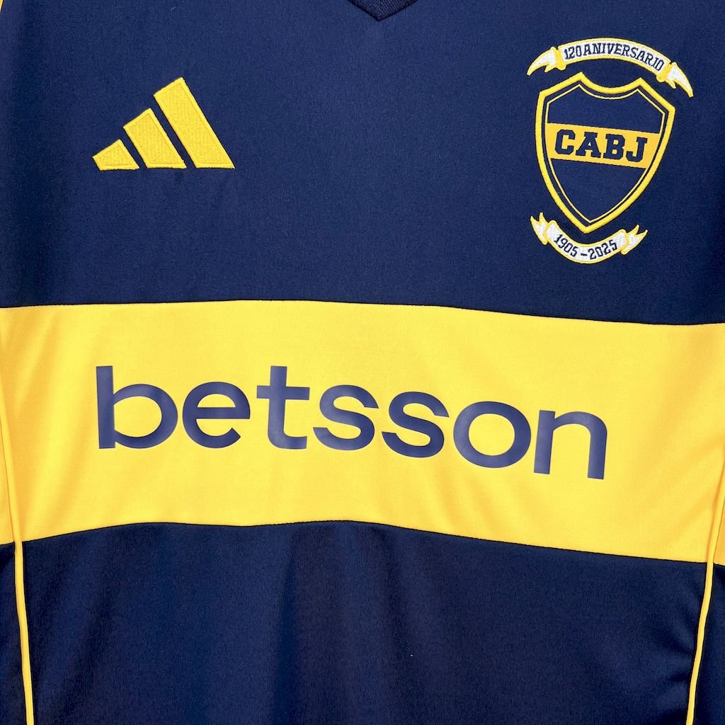 Boca Juniors 120-jähriges Jubiläum Home Trikot 2025-2026 Boca Juniors 120-jähriges Jubiläum Home Trikot 2025-2026