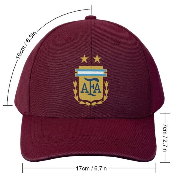 Argentinien Baseball Cap Verstellbar Reine Farbe Baseballkappe Mütze