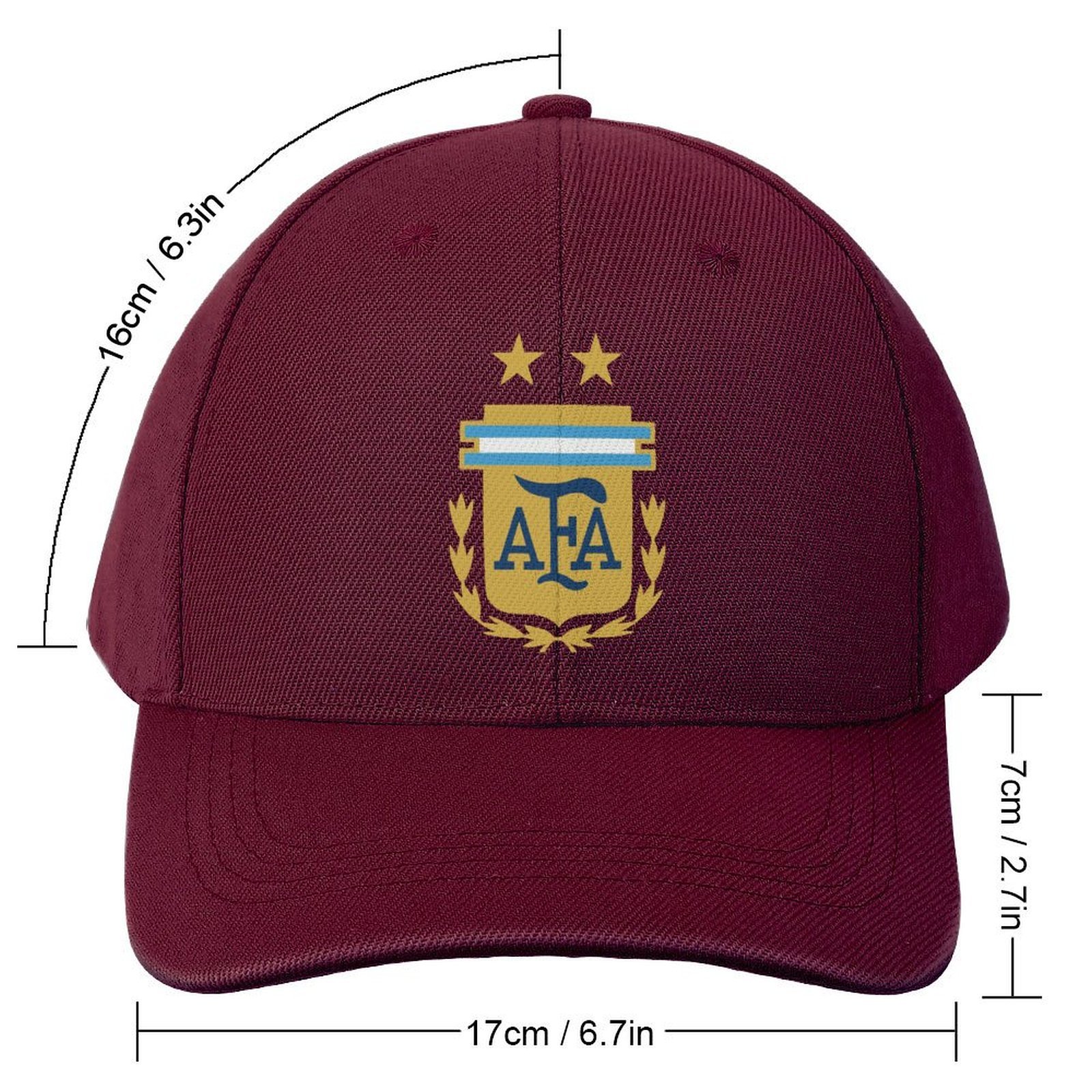 Argentinien Baseball Cap Verstellbar Reine Farbe Baseballkappe Mütze Argentinien Baseball Cap Verstellbar Reine Farbe Baseballkappe Mütze
