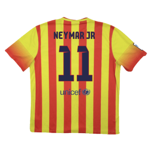 FC Barcelona Neymar JR 11 Away Retro Trikot 2013-2014 FC Barcelona Neymar JR 11 Away Retro Trikot 2013-2014
