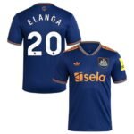 Newcastle United Anthony Elanga 20 Third Trikot 2025-2026