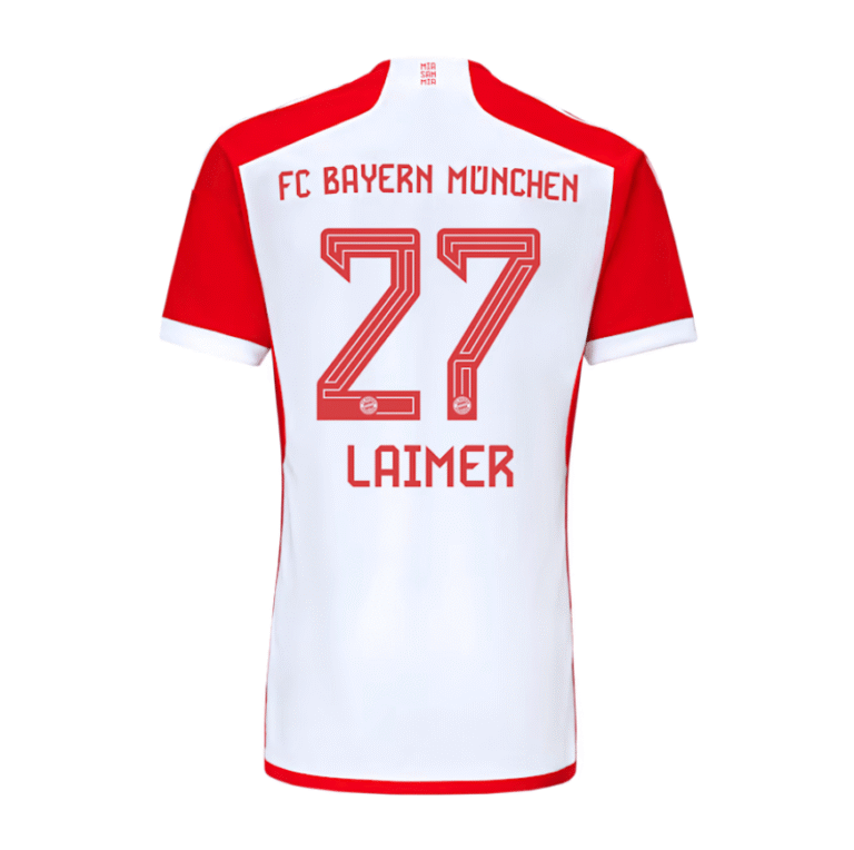 Bayern München Konrad Laimer 27 Home Trikot 2023-2024