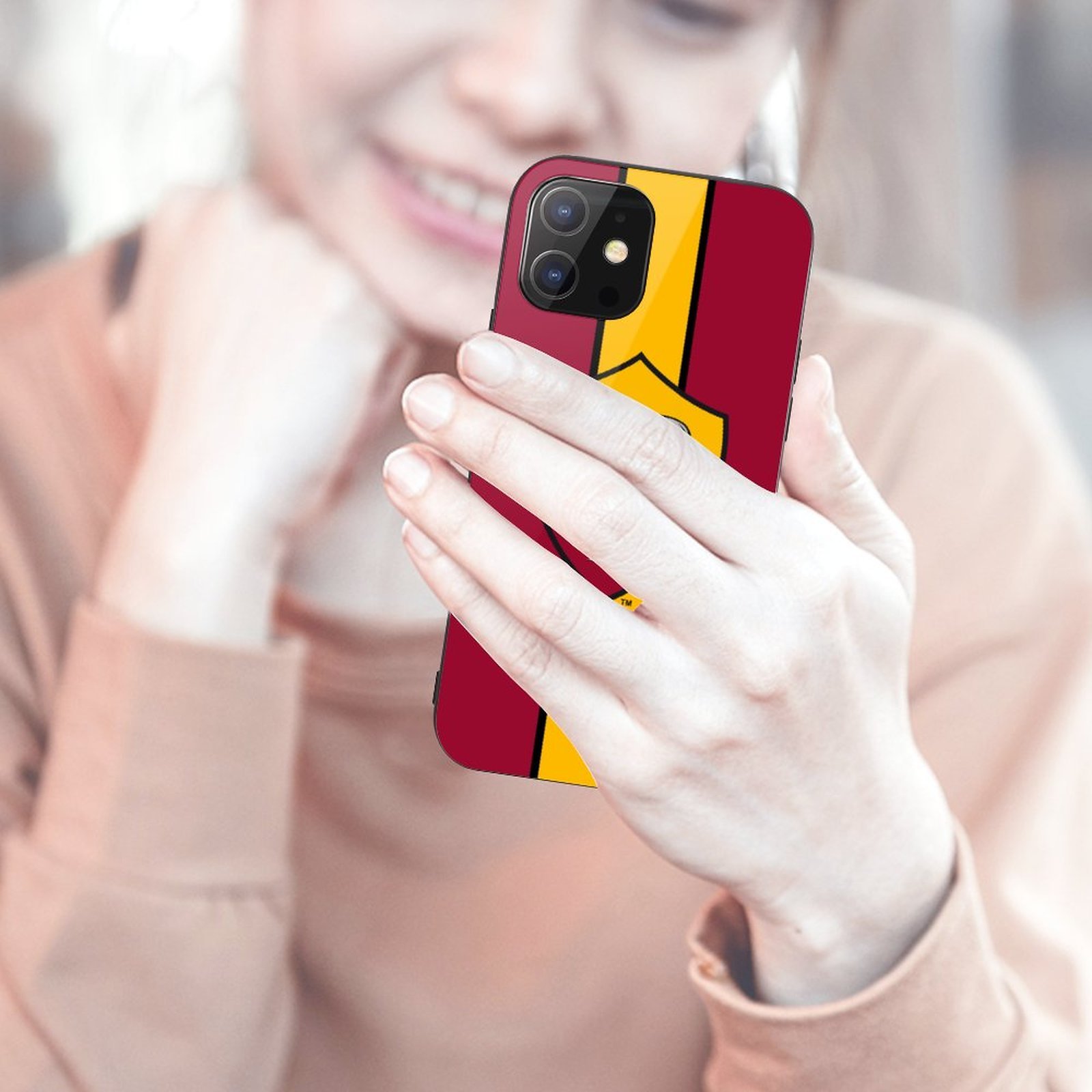 AS Rom Stoßfest Glaskasten Handyhüllen & Cover Für IPhone 12 AS Rom Stoßfest Glaskasten Handyhüllen & Cover Für IPhone 12