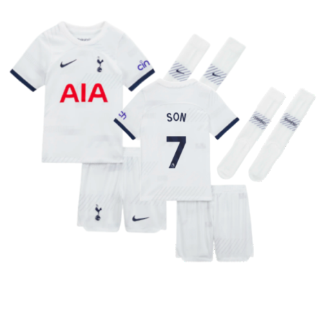 Tottenham Hotspur Son Heung-min 7 Heimtrikot Kinder 2023-2024