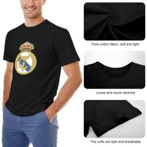 Real Madrid Core Stretch Slim Cneck Gildan Tee T-Shirt Herren