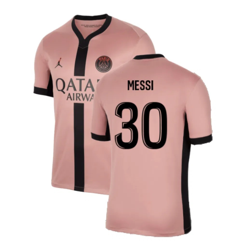 Paris Saint-Germain Lionel Messi 30 Third Trikot 2024-2025 Paris Saint-Germain Lionel Messi 30 Third Trikot 2024-2025