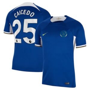 Chelsea Moisés Caicedo 25 Home Trikot 2023-2024