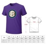 Inter Mailand Core Stretch Slim Cneck Gildan Tee T-Shirt Herren