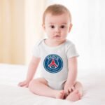 Paris Saint-Germain Baby Bodysuit Strampler Schlafanzug Mit Kurzen Ärmeln