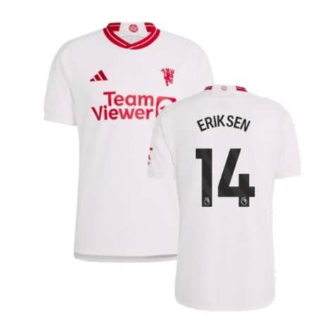 Manchester United Christian Eriksen 14 Third Trikot 2023-2024 Manchester United Christian Eriksen 14 Third Trikot 2023-2024