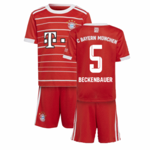 Bayern München Franz Beckenbauer 5 Heimtrikot Kinder Mini Kit 2022-2023